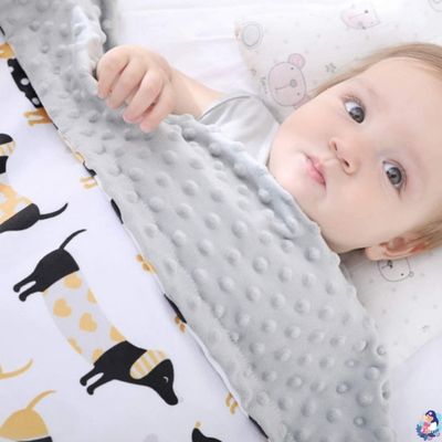 couverture bebe surackey double couche ultra douce