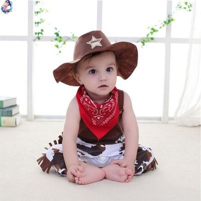 deguisement enfant cowboy design leger