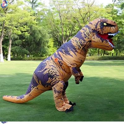 deguisement gonflable dinosaure t rex leger