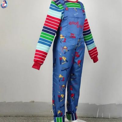 deguisement halloween enfant chucky multicolore