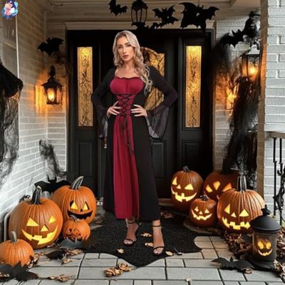 deguisement halloween femme cosplay tissu respirant