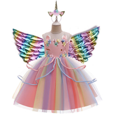 deguisement princesse emnila multicolore