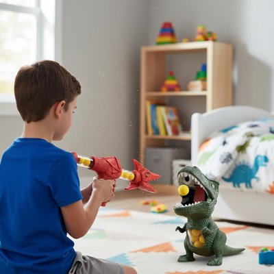 dinosaure jouet stimule la coordination œil main