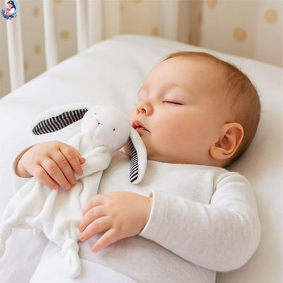 doudou bebe rabbit favorise le sommeil