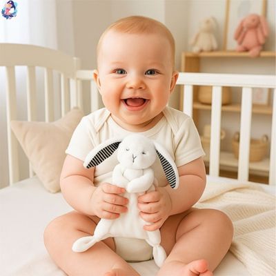doudou bebe rabbit securite optimal