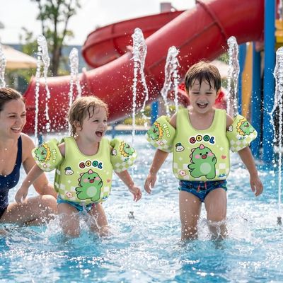 gilet de natation vert
