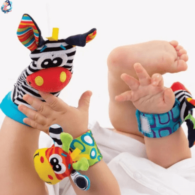 Hochets bébé pieds et main BALLERI™ - bebemam.com