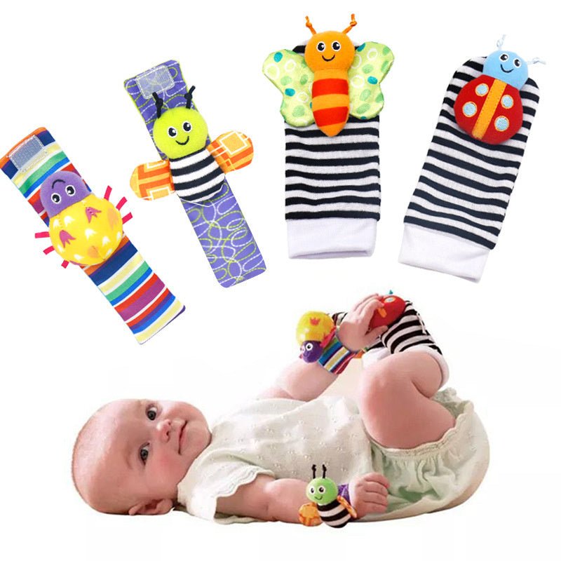 Hochets bébé pieds et main BALLERI™ - bebemam.com