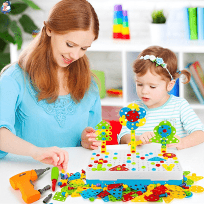 Jeu de construction BRICO KIDSâą - bebemam.com