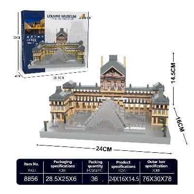 jeu de construction musee du louvre