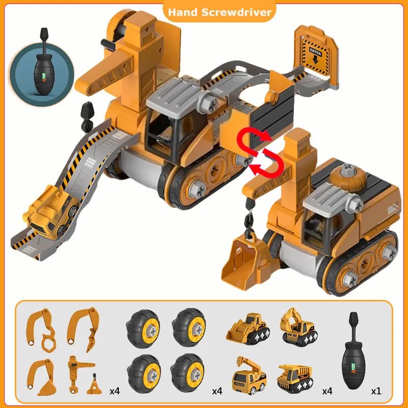 JEU DE CONSTRUCTION | TRACTEUR - bebemam.com