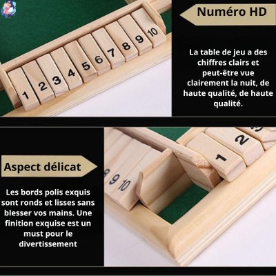 Jeux de société en bois FLIP GAME - bebemam.com