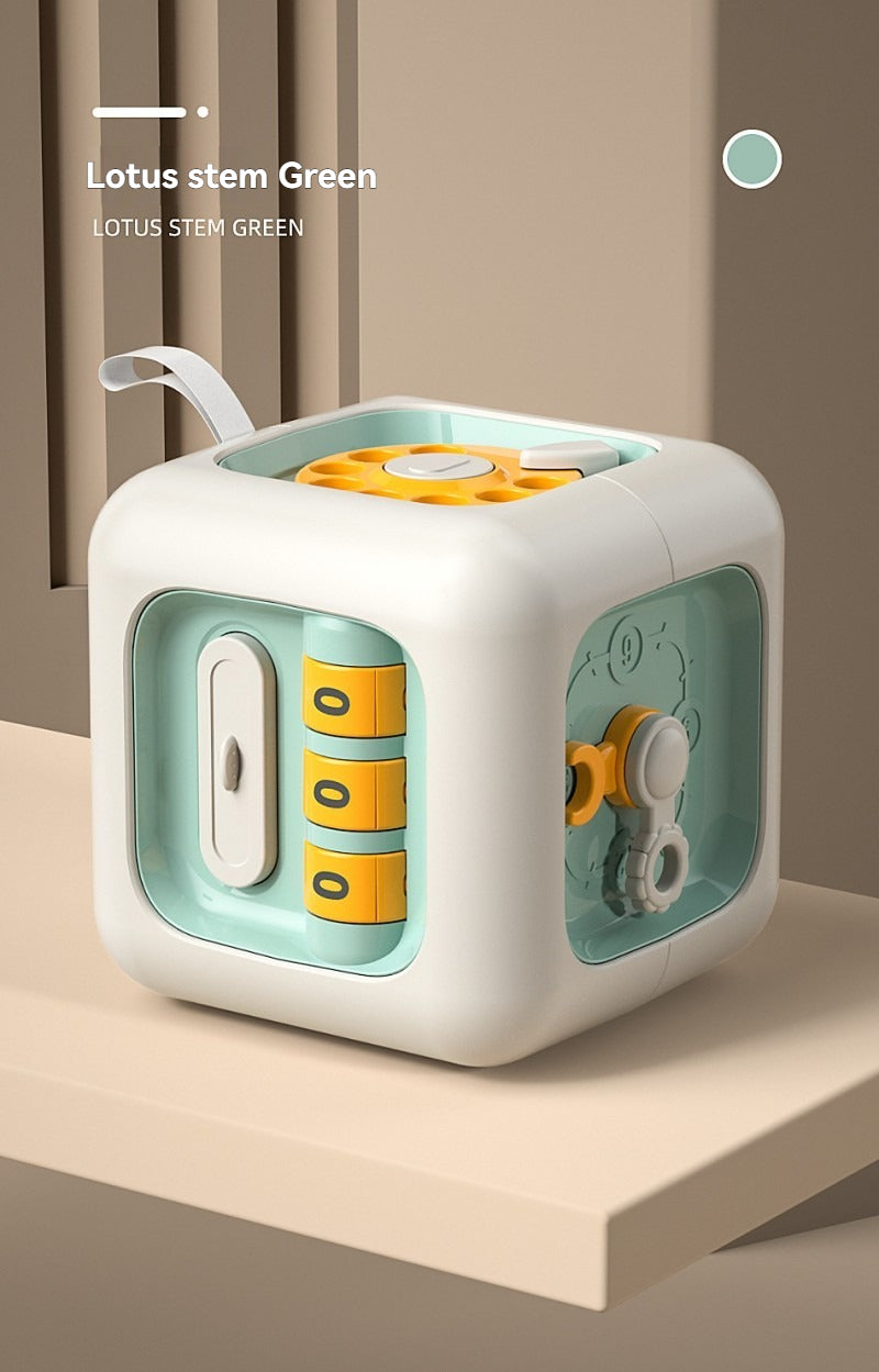jouet pour bebe rubiks cube lotus verte