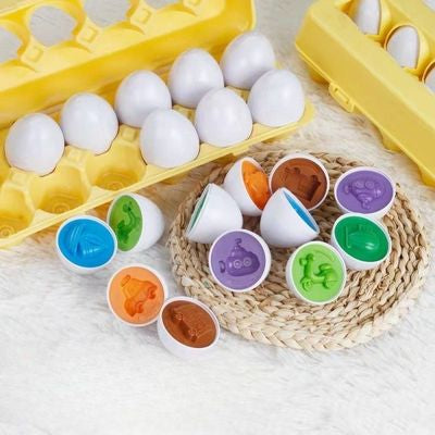 jouets boite a œufs voiture