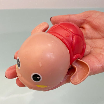 jouets de bain grenouille rouge clair