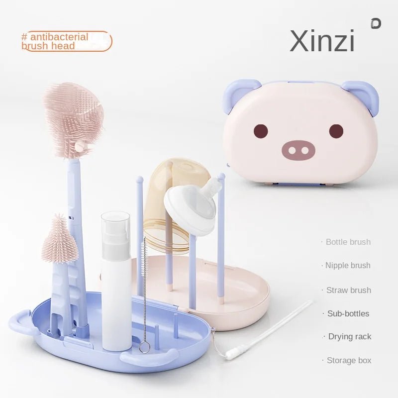 Kit egouttoir biberon babylux violet