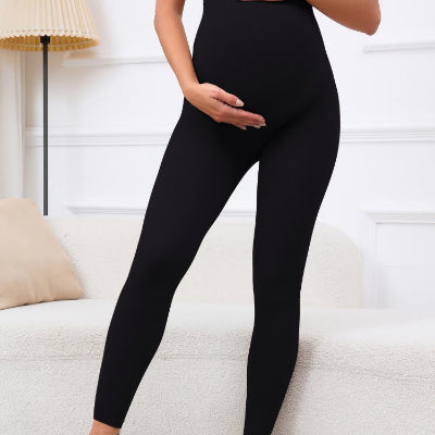 legging grossesse noir