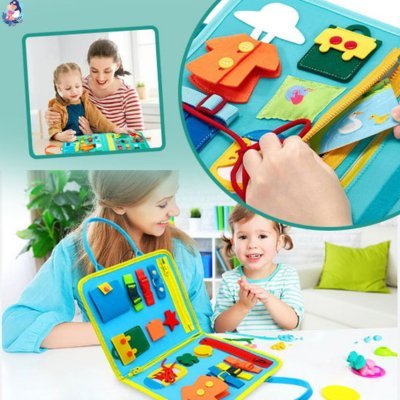 Livre d'activité bébé PLANET™ - bebemam.com