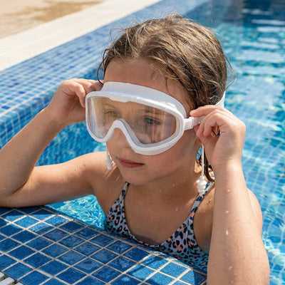 lunette natation blanc