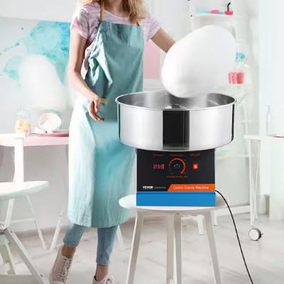 machine barbe a papa bleu