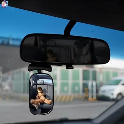 miroir voiture bebe sharplace surface bombee premium