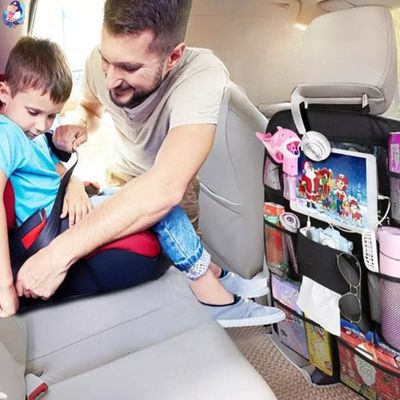 organisateur de voiture kick mats sangles reglables