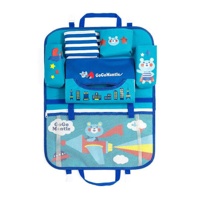 organisateur voiture enfant organicar ours