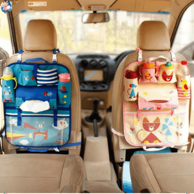 organisateur voiture enfant organicar resistant au taches