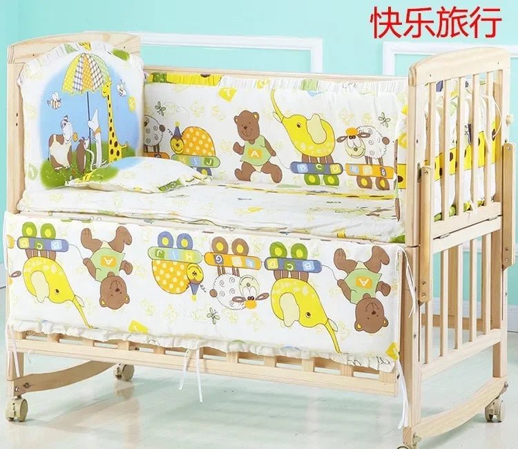 Parure de lit bébé BUMPERS - bebemam.com