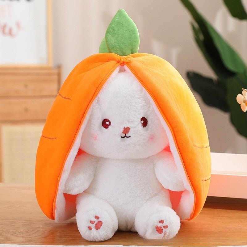peluche lapin strawberry orange