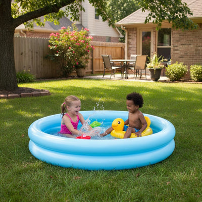 piscine gonflable compacte