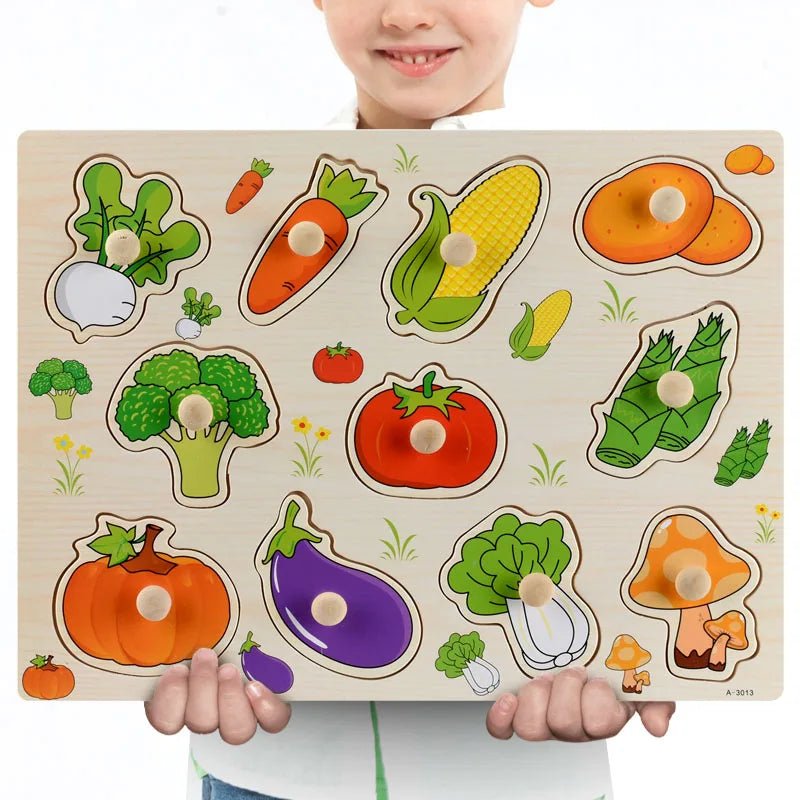 Puzzle 3D en bois - bebemam.com