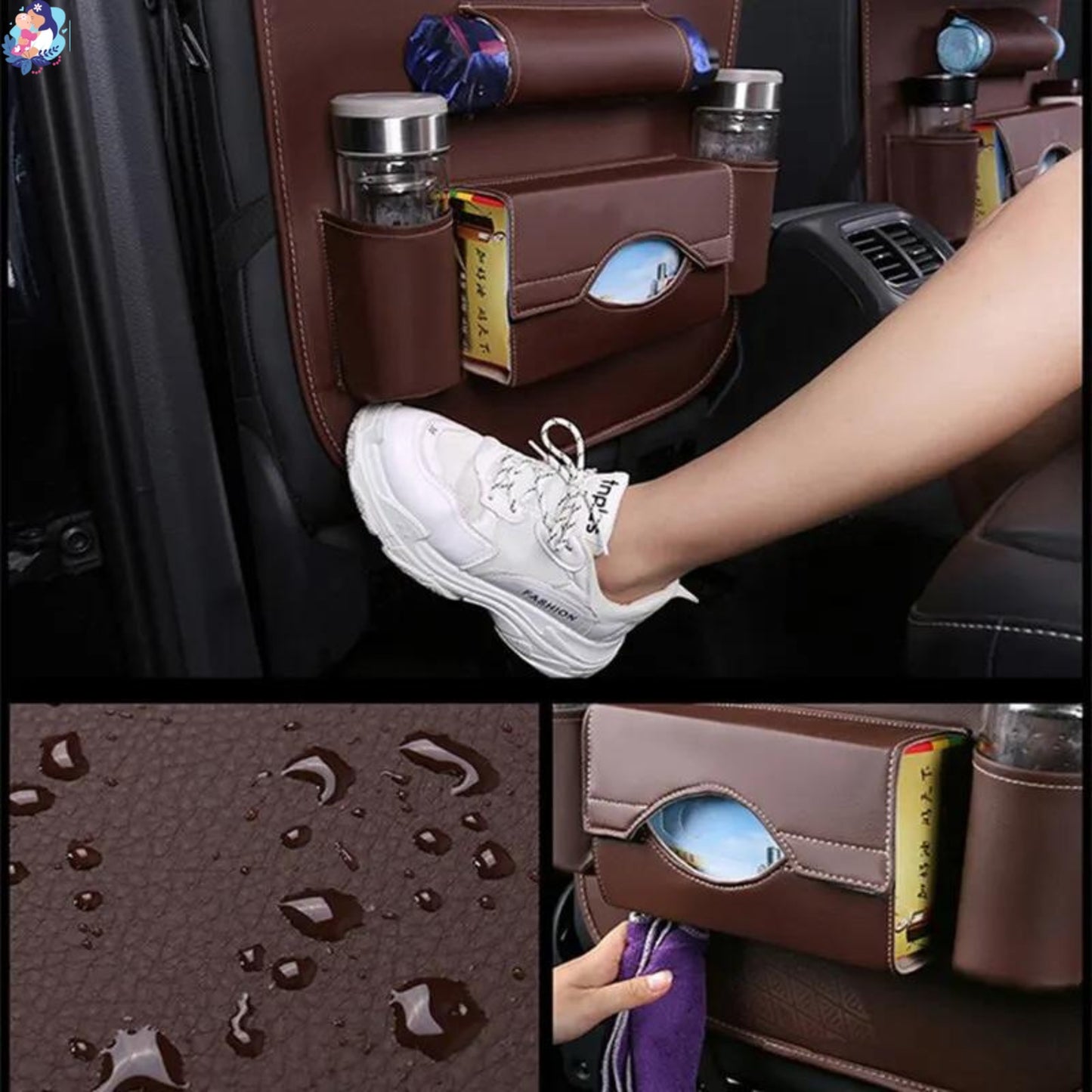 Rangement intérieur voiture ACTICAR™ - bebemam.com