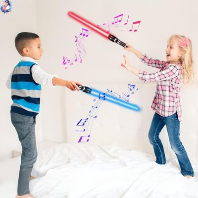 sabre laser retractable lazer game musical