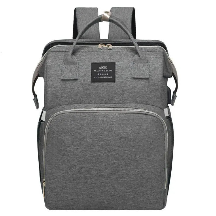 sac-a-dos-a-langer-avec-lit-integre-babylou-gris
