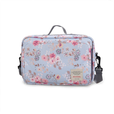 sac a langer multifonction floral