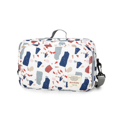 sac a langer multifonction pierre multicolore