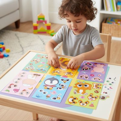 stickers autocollant motricite fine