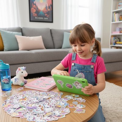 stickers autocollant personnalisation multiple