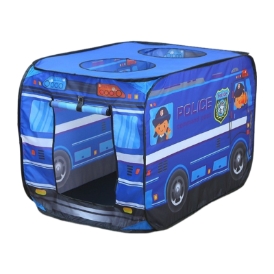 tente enfant police bleu