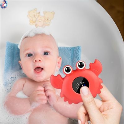 thermometre bain bebe thermocrab ludique