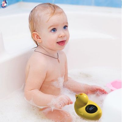 thermometre bain bebe yellow duck batterie longue duree