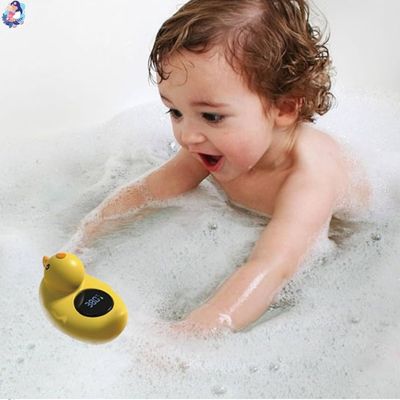 thermometre bain bebe yellow duck lecture de temperature