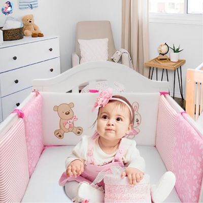 tour de lit bebe ourson hypoalergenique