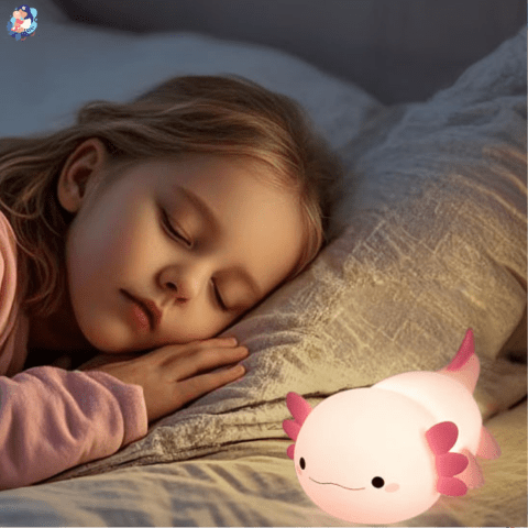 veilleuse bebe axoloti favorise le sommeil