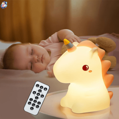 Veilleuse bébé LICORNE™ - bebemam.com