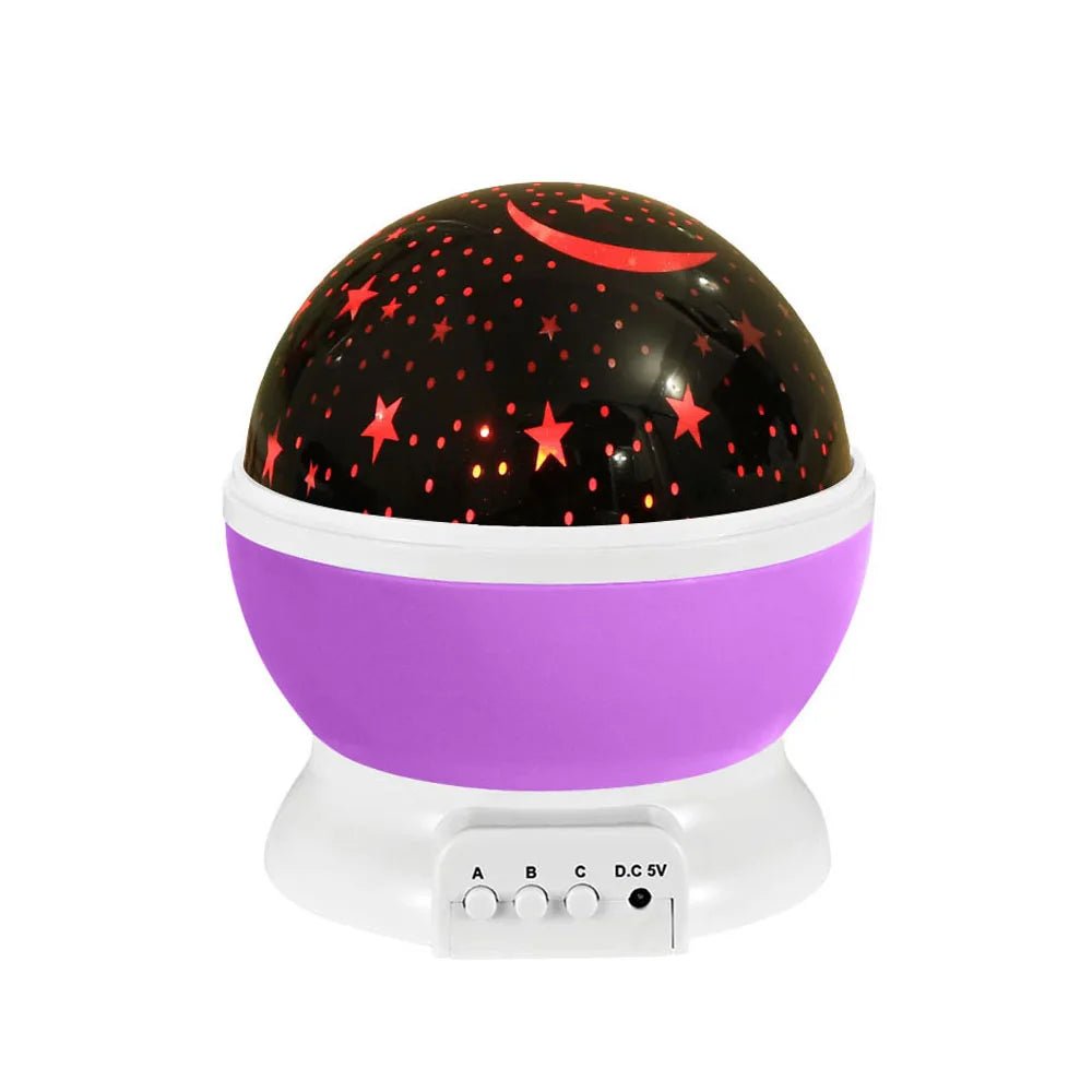 Veilleuse projecteur ETOILE-violet