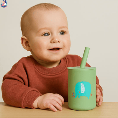 verre bebe anti fuite silicone materiau resistant