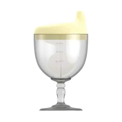 verre bebe anti fuites autonomie jaune