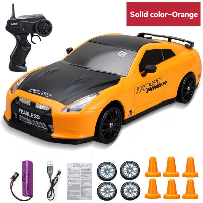 voiture telecommandee enfant racing car orange